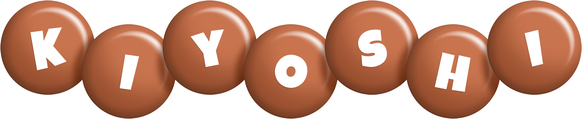 Kiyoshi candy-brown logo