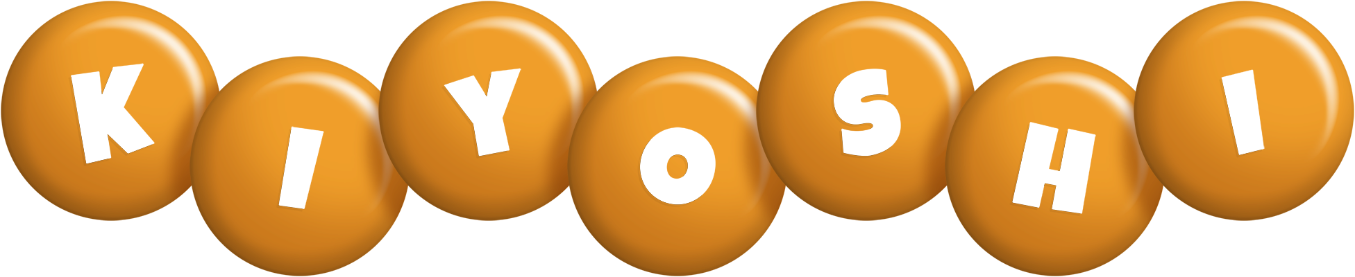 Kiyoshi candy-orange logo