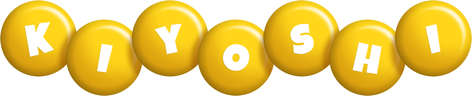 Kiyoshi candy-yellow logo