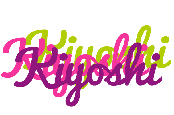 Kiyoshi flowers logo