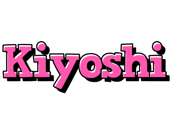 Kiyoshi girlish logo