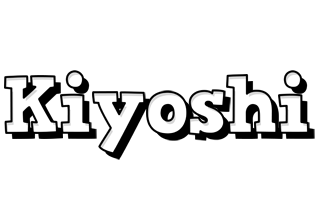 Kiyoshi snowing logo