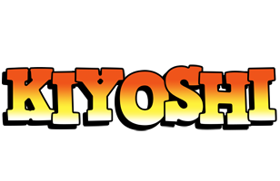 Kiyoshi sunset logo