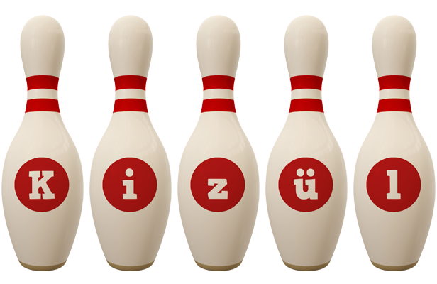 Kizül bowling-pin logo
