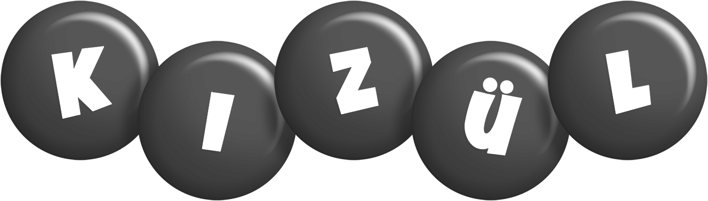 Kizül candy-black logo