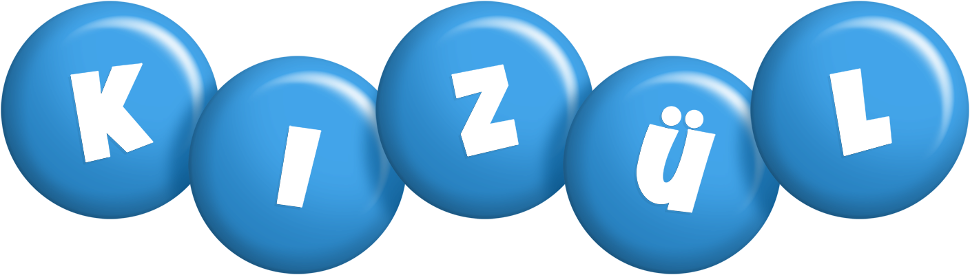Kizül candy-blue logo