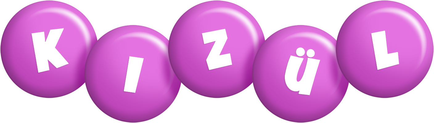 Kizül candy-purple logo
