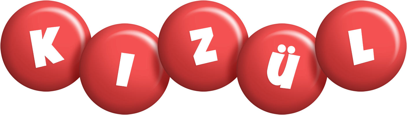 Kizül candy-red logo