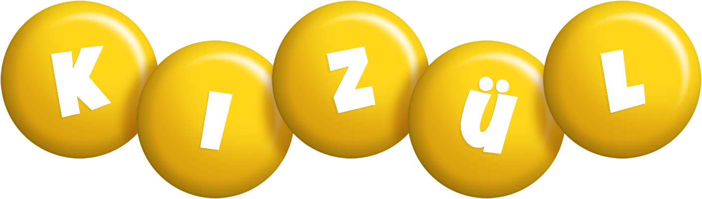 Kizül candy-yellow logo