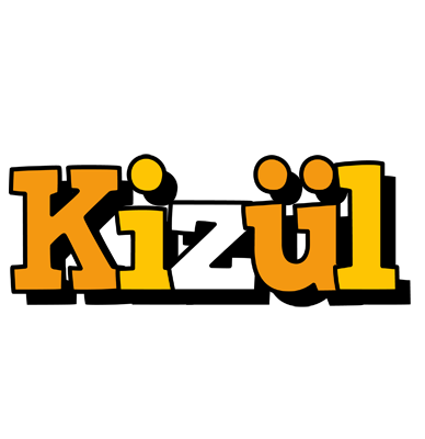Kizül cartoon logo