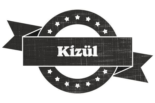 Kizül grunge logo