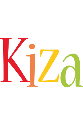 Kiza birthday logo