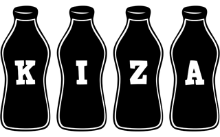 Kiza bottle logo