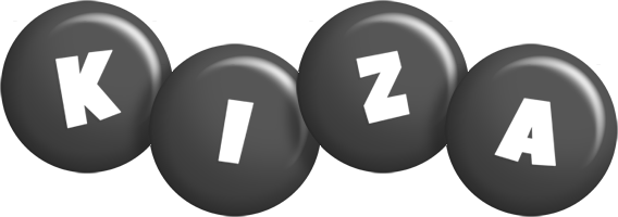 Kiza candy-black logo