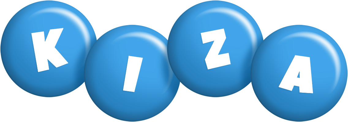 Kiza candy-blue logo