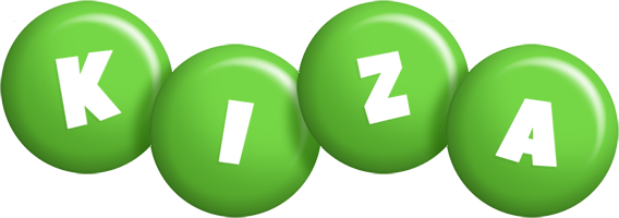 Kiza candy-green logo