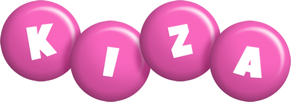Kiza candy-pink logo