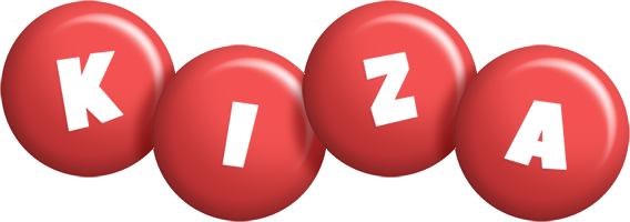 Kiza candy-red logo