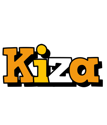 Kiza cartoon logo
