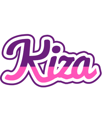 Kiza cheerful logo