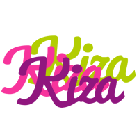 Kiza flowers logo