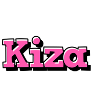 Kiza girlish logo