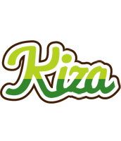 Kiza golfing logo