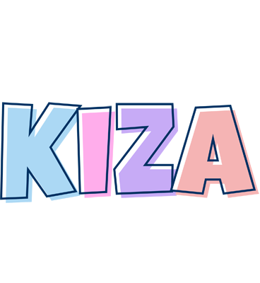 Kiza pastel logo
