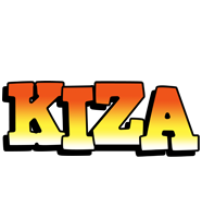 Kiza sunset logo
