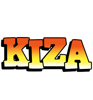 Kiza sunset logo