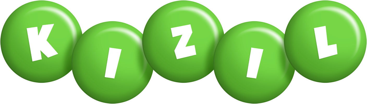 Kizil candy-green logo