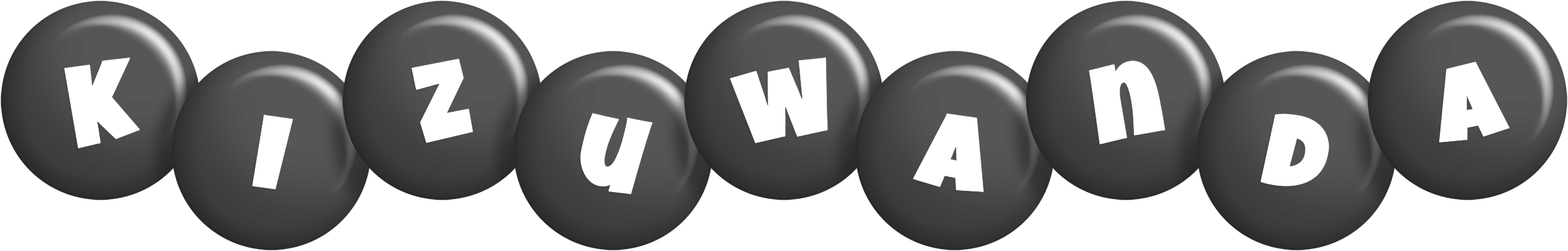 Kizuwanda candy-black logo