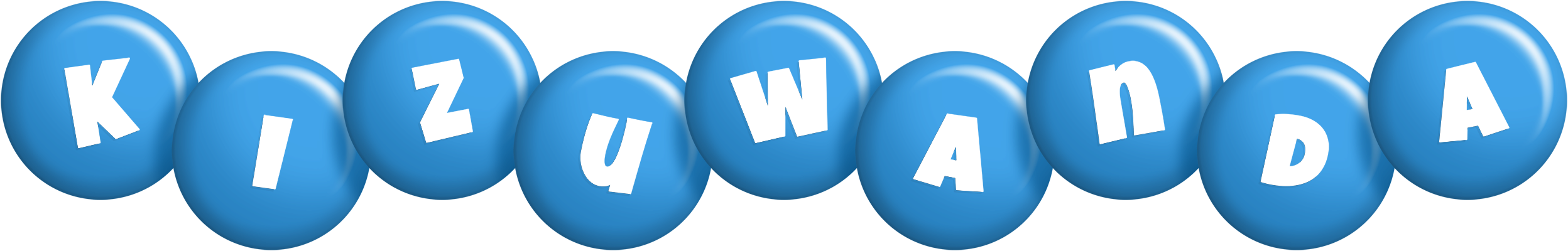 Kizuwanda candy-blue logo