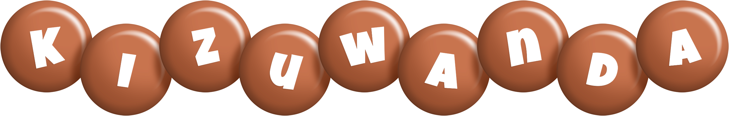 Kizuwanda candy-brown logo