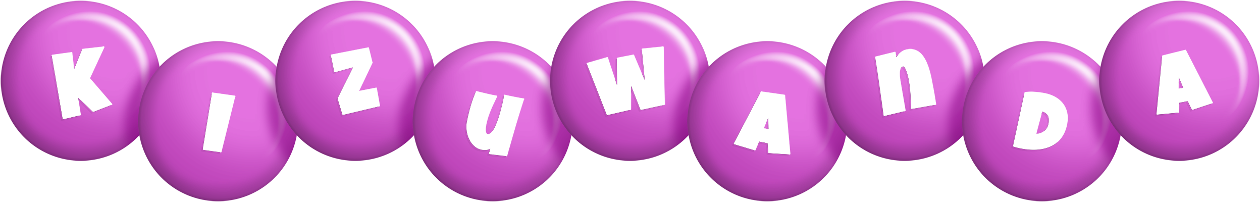 Kizuwanda candy-purple logo