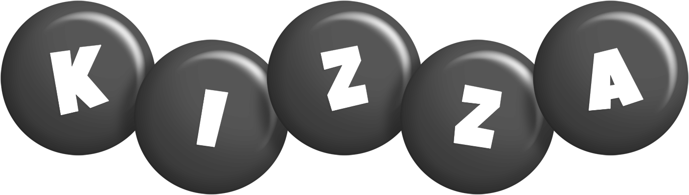 Kizza candy-black logo