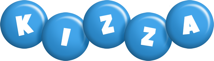 Kizza candy-blue logo