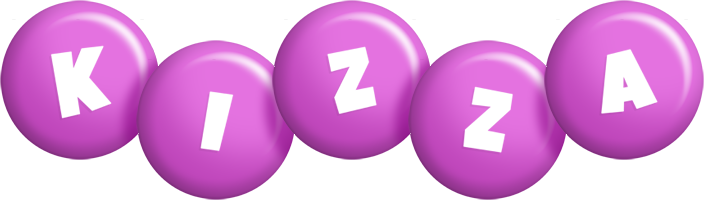 Kizza candy-purple logo