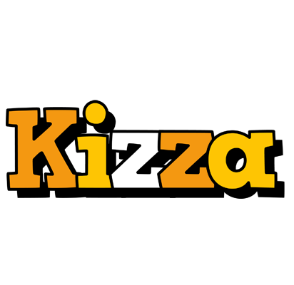 Kizza cartoon logo