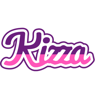 Kizza cheerful logo
