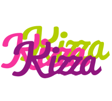 Kizza flowers logo