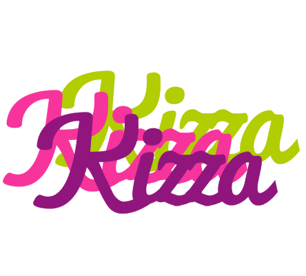 Kizza flowers logo