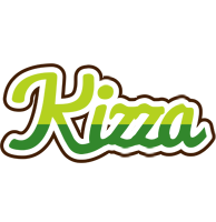 Kizza golfing logo