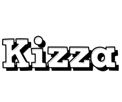 Kizza snowing logo