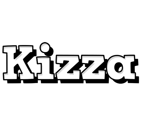 Kizza snowing logo