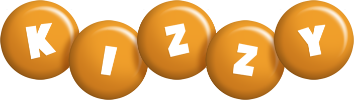 Kizzy candy-orange logo