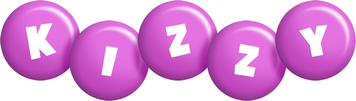 Kizzy candy-purple logo