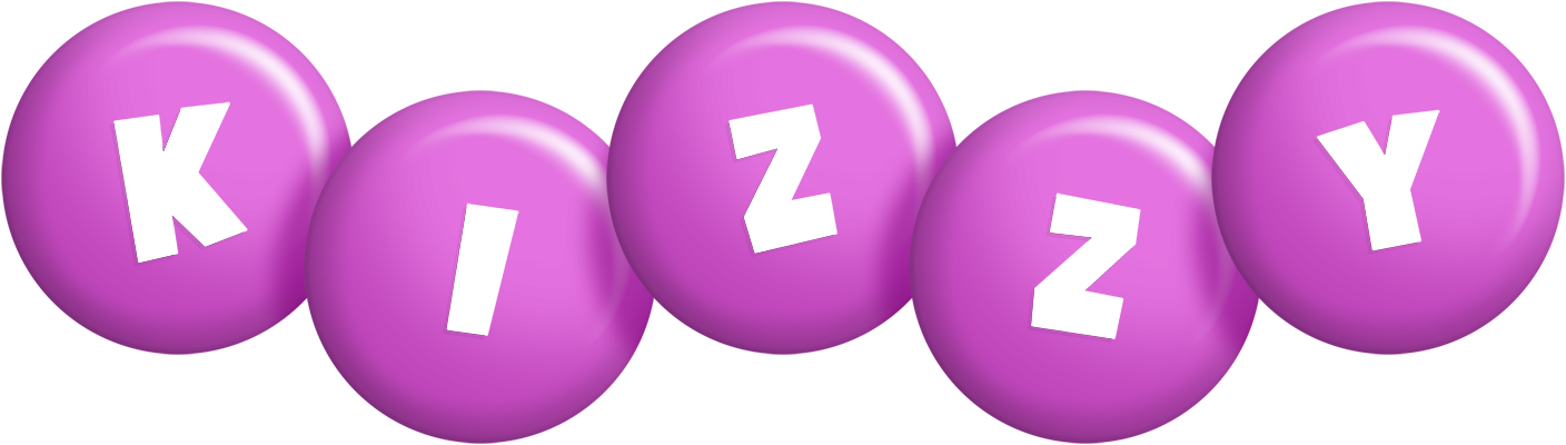 Kizzy candy-purple logo