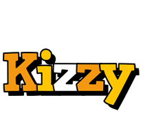 Kizzy cartoon logo