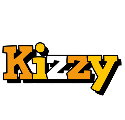 Kizzy cartoon logo
